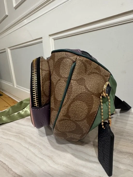 Coach Bag Court Signature Small Belt Bag - Picture 6 of 17